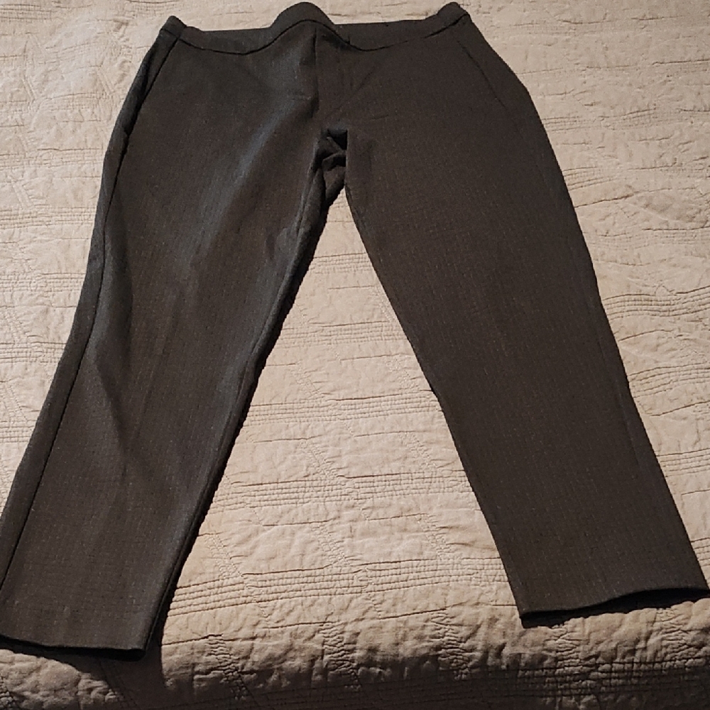 Liverpool Women's Gray Straight Leg Pants